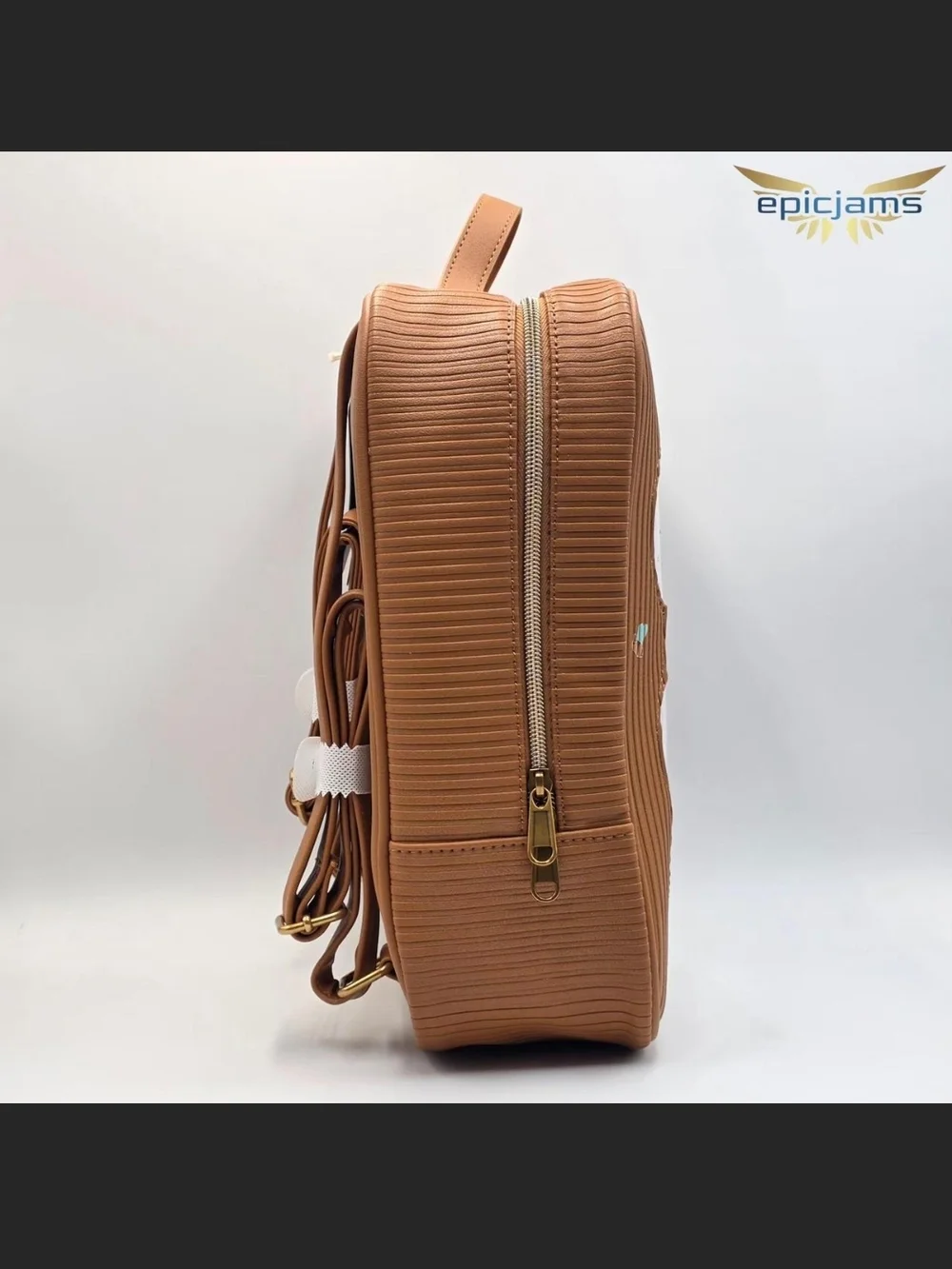 Loungefly Disney Winnie the Pooh Tan Brown Backpack Case - Picture 3 of 7